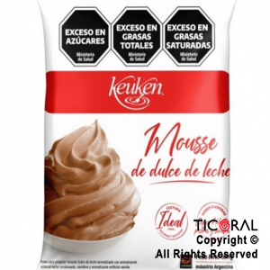 MOUSSE DULCE DE LECHE X 500GR LODISER x 1